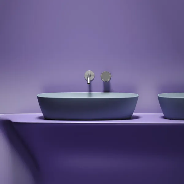 Раковина Ceramica Nova Element CN6049MHL 60см серо-голубой матовый