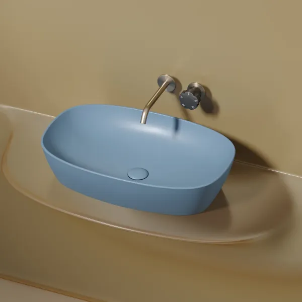 Раковина Ceramica Nova Element CN6049ML 60см голубой матовый