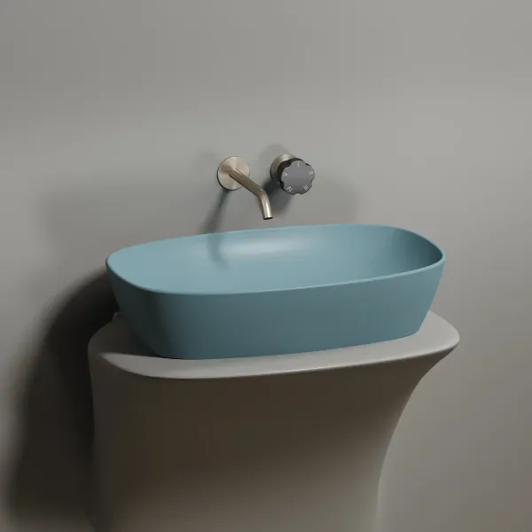 Раковина Ceramica Nova Element CN6049MLG 60см зелёный матовый Раковина Ceramica Nova Element CN6049MLG 60см зелёный матовый