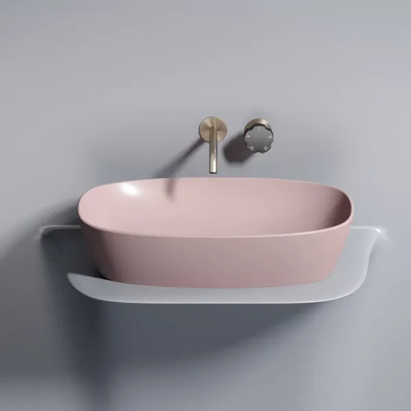 Раковина Ceramica Nova Element CN6049MP 60см розовый матовый