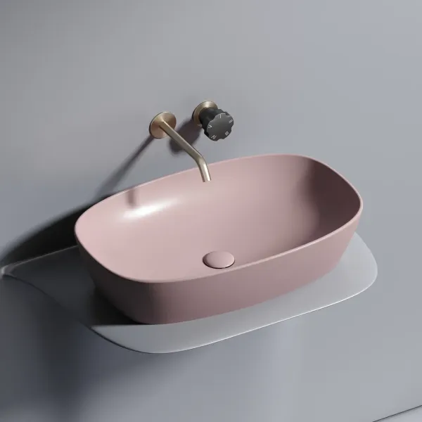 Раковина Ceramica Nova Element CN6049MP 60см розовый матовый