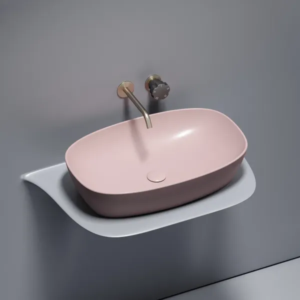 Раковина Ceramica Nova Element CN6049MP 60см розовый матовый
