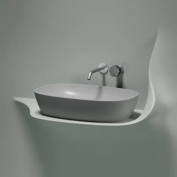 Раковина Ceramica Nova Element CN6049MSG 60см серый матовый