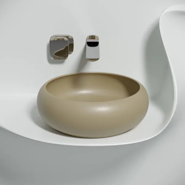 Раковина Ceramica Nova Element CN6050MC 36см капучино матовый