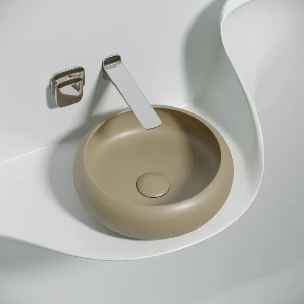 Раковина Ceramica Nova Element CN6050MC 36см капучино матовый