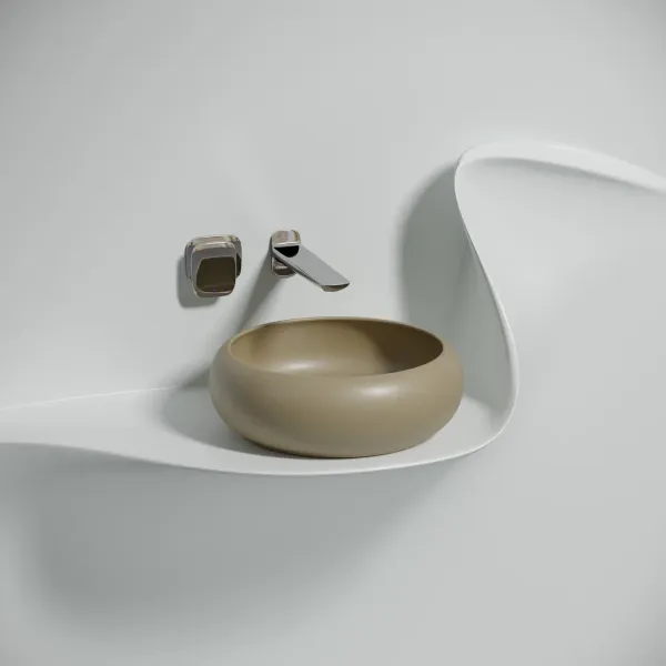 Раковина Ceramica Nova Element CN6050MC 36см капучино матовый