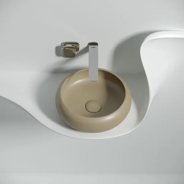 Раковина Ceramica Nova Element CN6050MC 36см капучино матовый