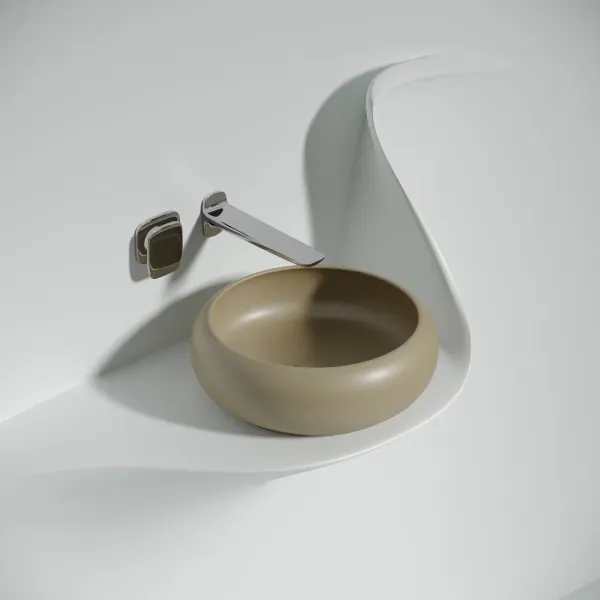 Раковина Ceramica Nova Element CN6050MC 36см капучино матовый