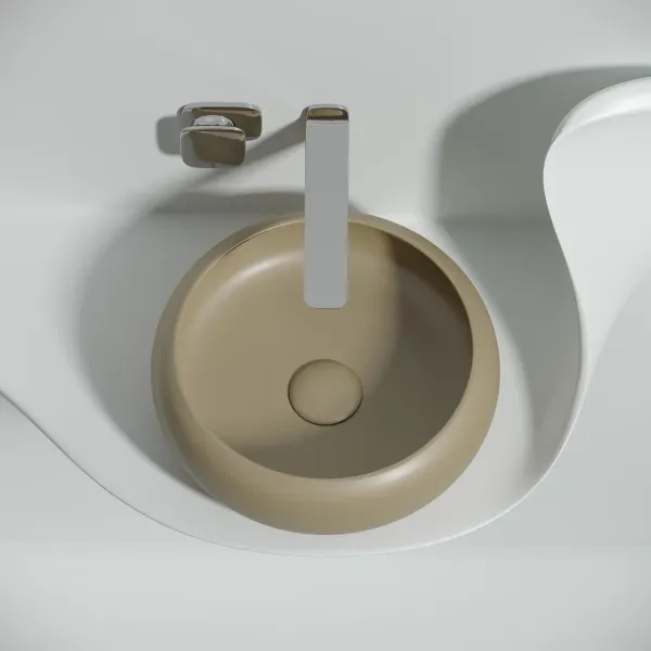 Раковина Ceramica Nova Element CN6050MC 36см капучино матовый