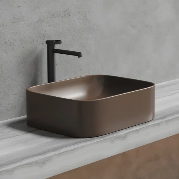 Раковина Ceramica Nova Element CN6052MDB 50см тёмно-коричневый матовый