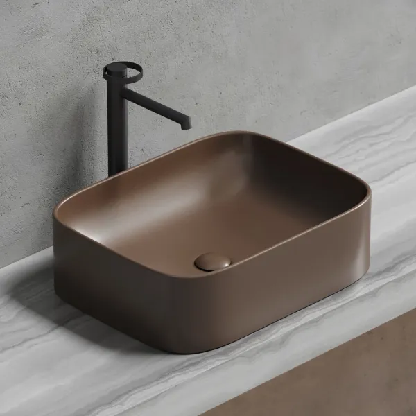 Раковина Ceramica Nova Element CN6052MDB 50см тёмно-коричневый матовый