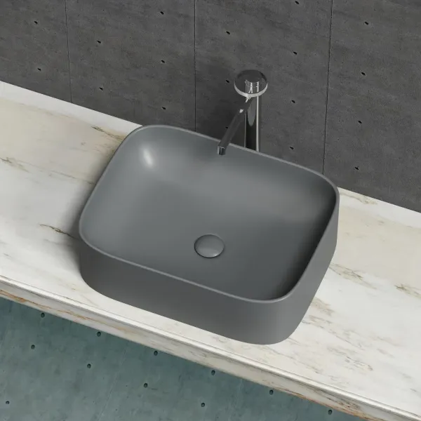Раковина Ceramica Nova Element CN6052MDH 50см тёмный антрацит матовый