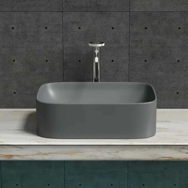 Раковина Ceramica Nova Element CN6052MDH 50см тёмный антрацит матовый