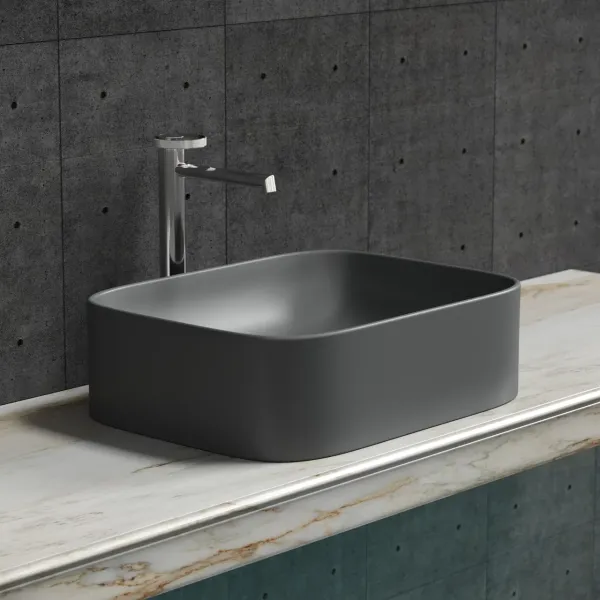 Раковина Ceramica Nova Element CN6052MDH 50см тёмный антрацит матовый