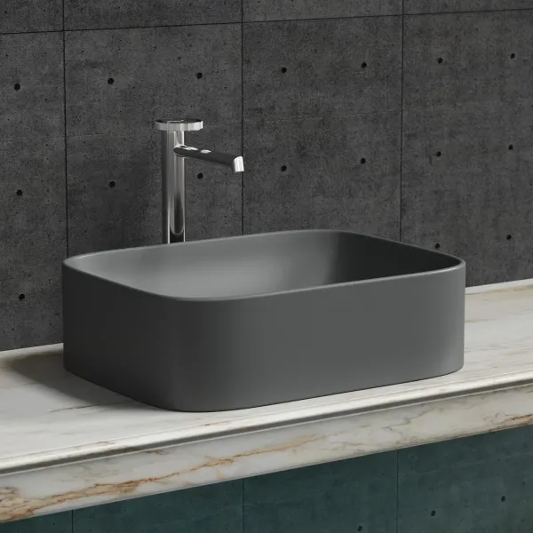 Раковина Ceramica Nova Element CN6052MDH 50см тёмный антрацит матовый