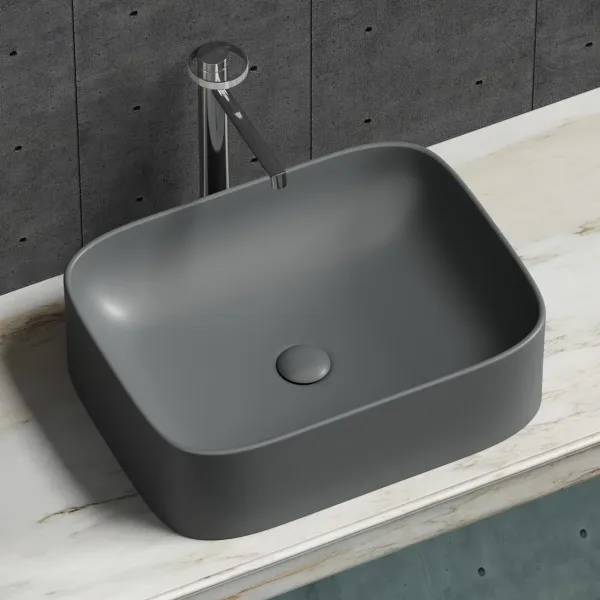 Раковина Ceramica Nova Element CN6052MDH 50см тёмный антрацит матовый