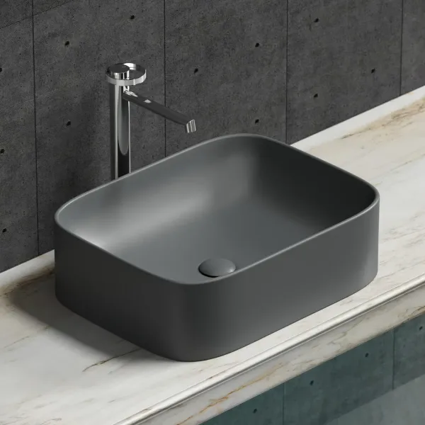Раковина Ceramica Nova Element CN6052MDH 50см тёмный антрацит матовый
