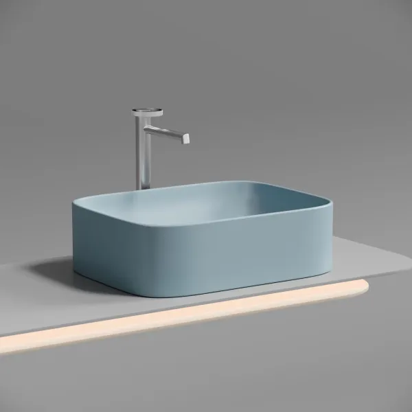 Раковина Ceramica Nova Element CN6052ML 50см голубой матовый Раковина Ceramica Nova Element CN6052ML 50см голубой матовый