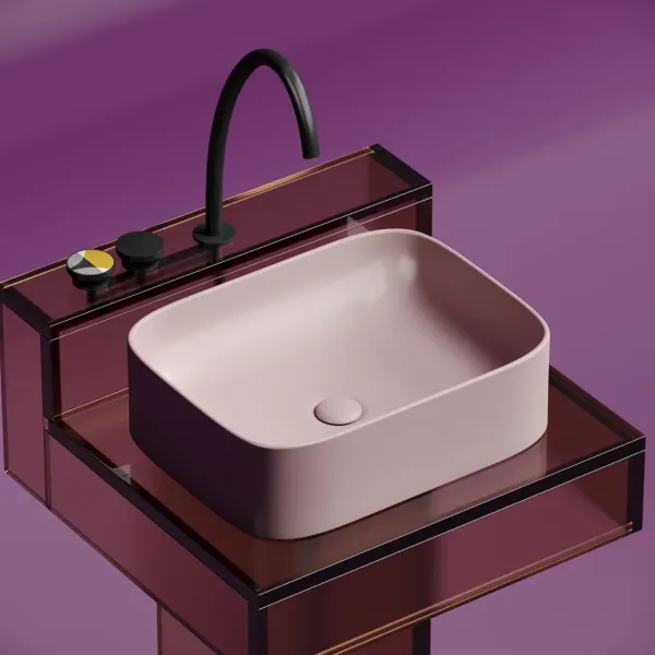 Раковина Ceramica Nova Element CN6052MP 50см розовый матовый
