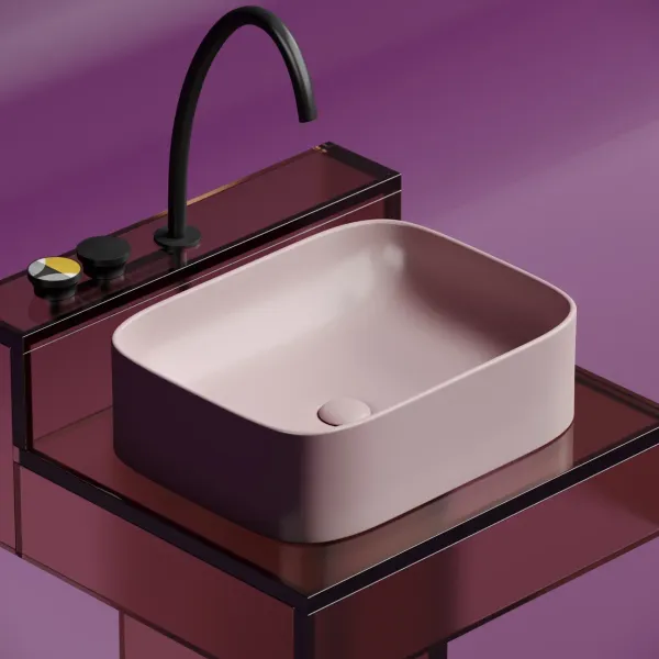 Раковина Ceramica Nova Element CN6052MP 50см розовый матовый