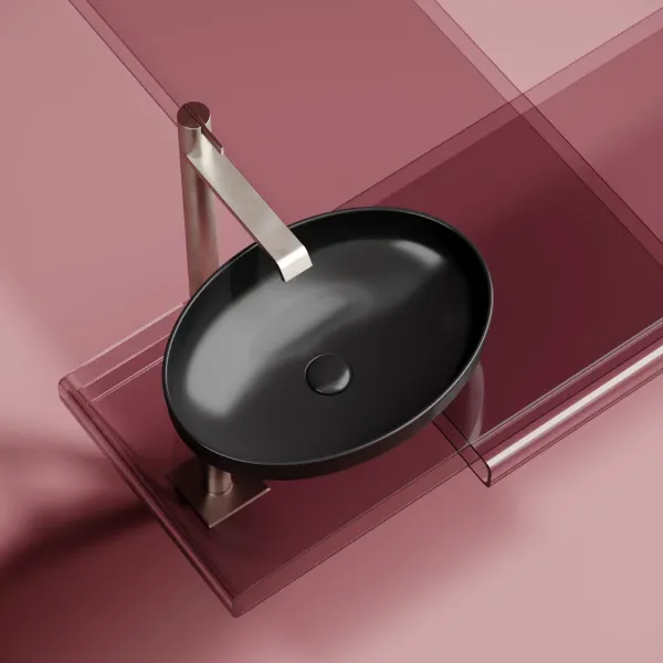 Раковина Ceramica Nova Element CN6056MB 50см чёрный матовый Раковина Ceramica Nova Element CN6056MB 50см чёрный матовый