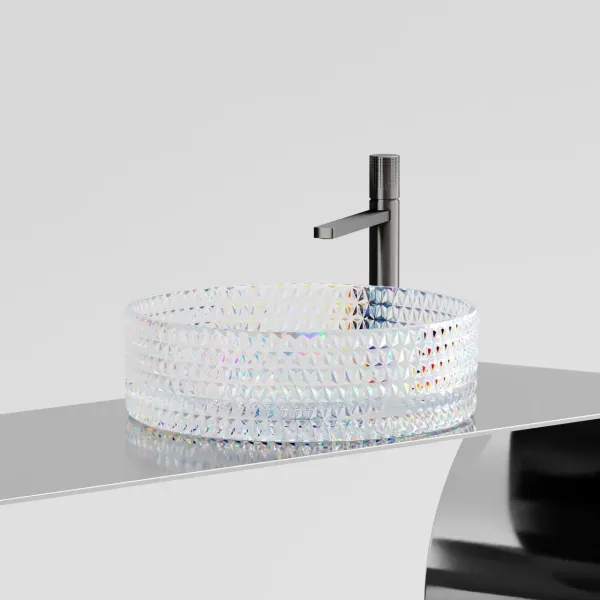 Раковина Ceramica Nova Cristal CN6059 36см неон