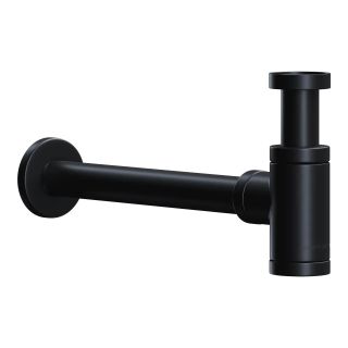 Сифон для раковины Ceramica Nova 70001MB с мокрым затвором чёрный матовый Сифон для раковины Ceramica Nova 70001MB с мокрым затвором чёрный матовый