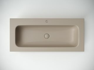Раковина Ceramicanova Grace CN7013MC 100 см капучино матовый Раковина Ceramicanova Grace CN7013MC 100 см капучино матовый