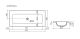 Раковина Ceramicanova Grace CN7019MBwx 90 см чёрный матовый