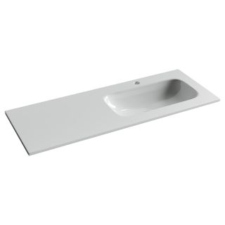 Раковина Ceramicanova Grace CN7021 с чашей справа 120 см белый Раковина Ceramicanova Grace CN7021 с чашей справа 120 см белый