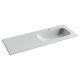 Раковина Ceramicanova Grace CN7021 с чашей справа 120 см белый