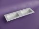 Раковина Ceramicanova Grace CN7022wx с двумя чашами 140 см белый