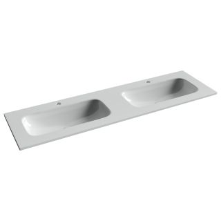 Раковина Ceramicanova Grace CN7023 с двумя чашами 160 см белый Раковина Ceramicanova Grace CN7023 с двумя чашами 160 см белый