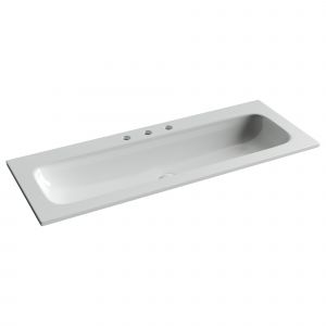 Раковина Ceramicanova Grace CN7024 120 см белый