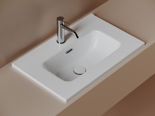 Раковина накладная Ceramicanova Компакт (Compact) CN7025 60 см белый