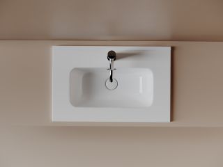 Раковина накладная Ceramicanova Компакт (Compact) CN7025 60 см белый