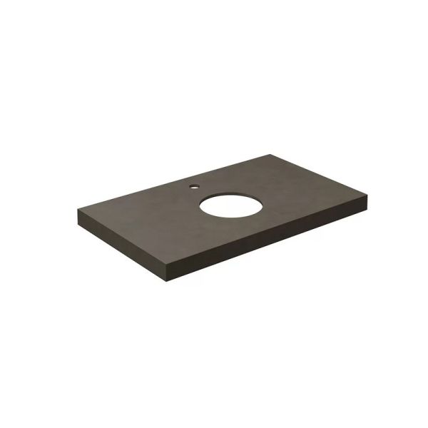 Столешница Kerama Marazzi Canaletto Про Чементо CN80.DD507020R 80 см коричневый тёмный матовый