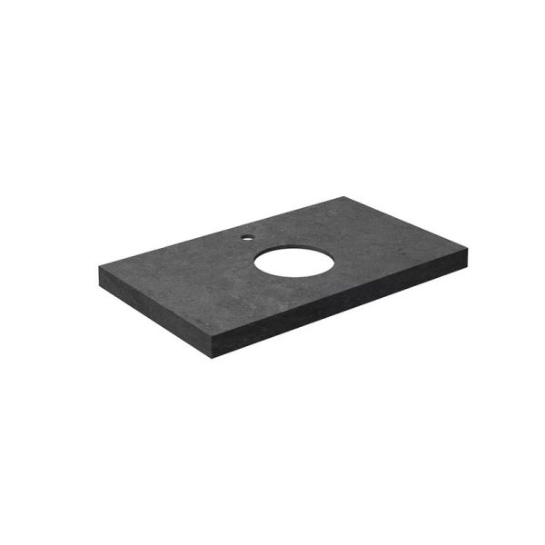 Столешница Kerama Marazzi Canaletto Роверелла CN80.DL501320R 80 см серый тёмный