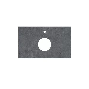 Столешница Kerama Marazzi Canaletto Роверелла CN80.DL501320R 80 см серый тёмный