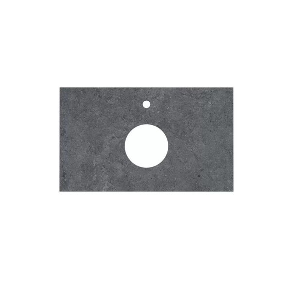Столешница Kerama Marazzi Canaletto Роверелла CN80.DL501320R 80 см серый тёмный