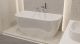 Ванна из искусственного камня Whitecross Pearl B 0215.155078.100 155x78см белый глянец