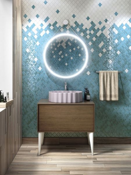 Зеркало с подсветкой Kerama Marazzi Cono CO.mi.P.70\WHT 70 см белый матовый