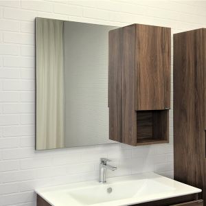 Comforty Зеркало Бордо 90 см дуб темно-коричневый 00-00006663