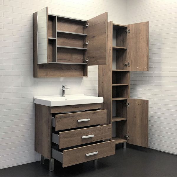 Comforty Зеркало шкаф Никосия 70 00-00007619