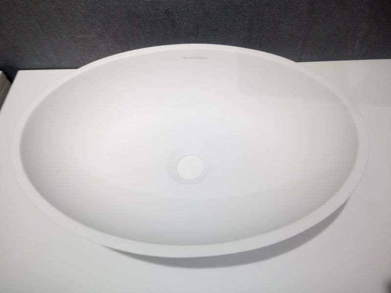 Раковина Montebianco Conca 12093 48 см белый матовый