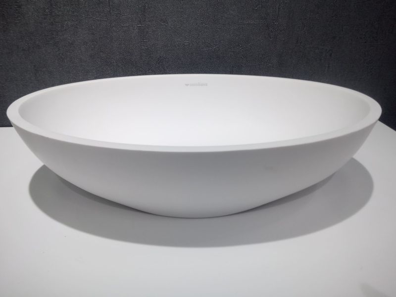 Раковина Montebianco Conca 12093 48 см белый матовый