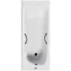 Ванна чугунная Vinsent Veron Concept VCO1707042H/VH0015CH с дугообразными ручками хром 170х70 см