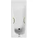 Ванна чугунная Vinsent Veron Concept VCO1707042H/VH0015GD  с дугообразными золотыми  ручками 170х70 см