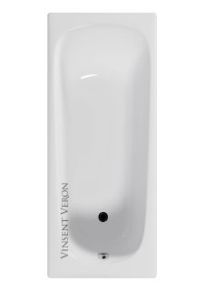 Ванна чугунная Vinsent Veron Concept VCO1507042H 150x70см с отверстиями для ручек