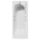 Ванна чугунная Vinsent Veron Concept VCO1507042H/VH0012GM с ручками оружейная сталь 150х70 см